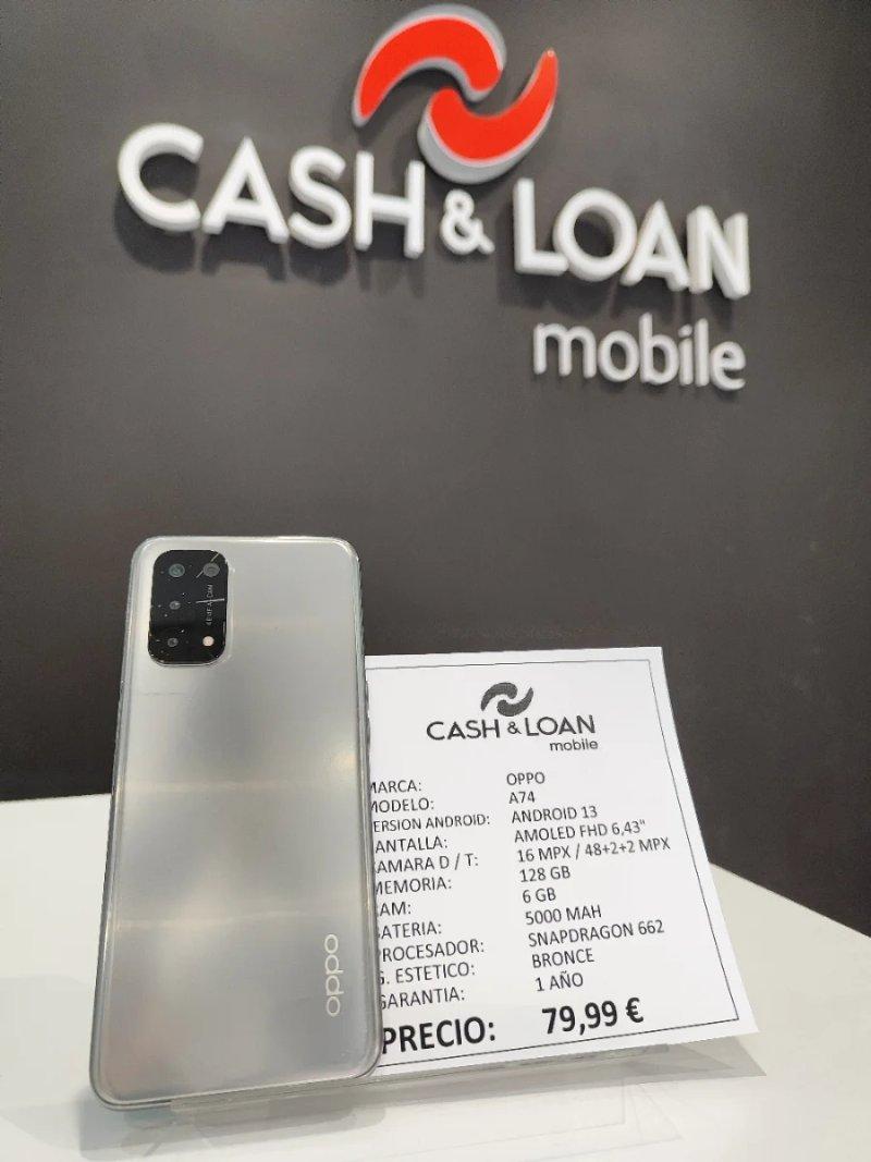 Oppo A74 128Gb Plateado