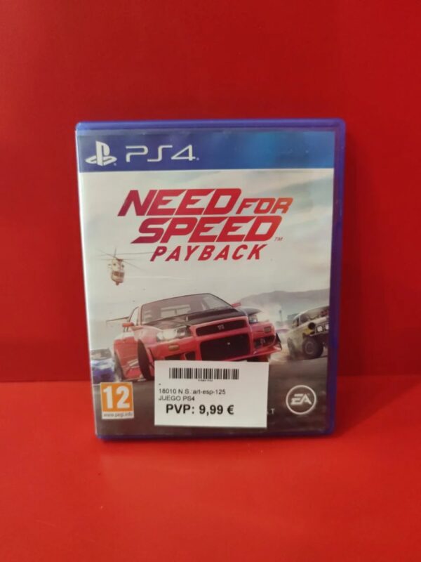Need for Speed Payback PS4