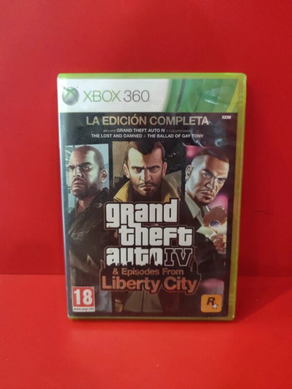 GTA IV Edición Completa Xbox 360