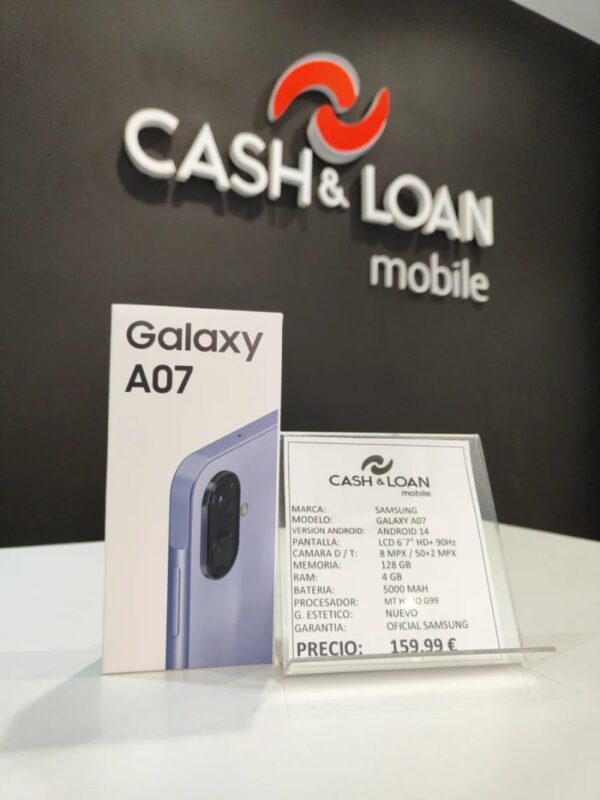 Samsung Galaxy A07 128GB Nuevo