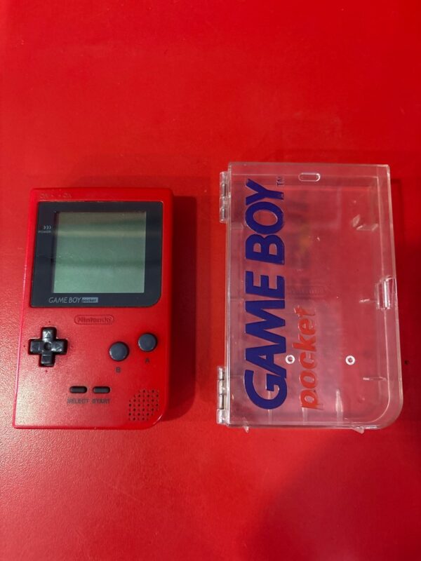 Nintendo Game Boy Pocket Roja + Caja