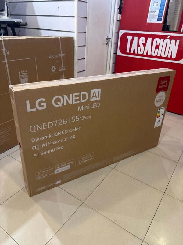 LG QNED 55 AI Mini LED 4K TV Nueva