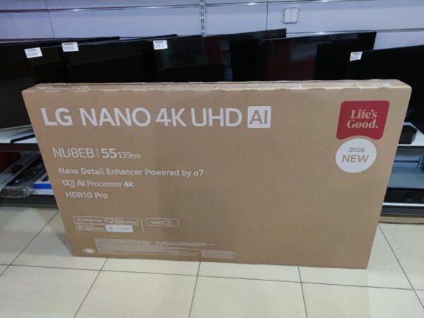 LG 55NU8EB NanoCell 4K UHD AI TV