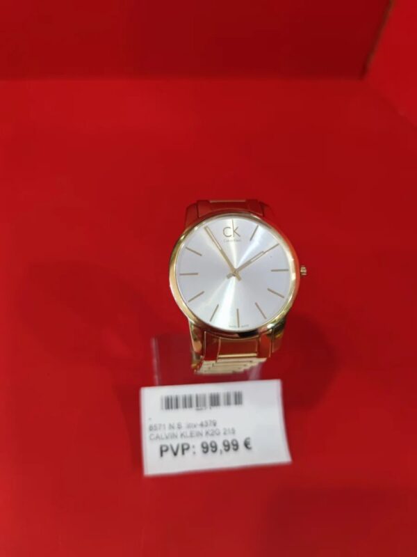 Calvin Klein K2G 215 Reloj Dorado