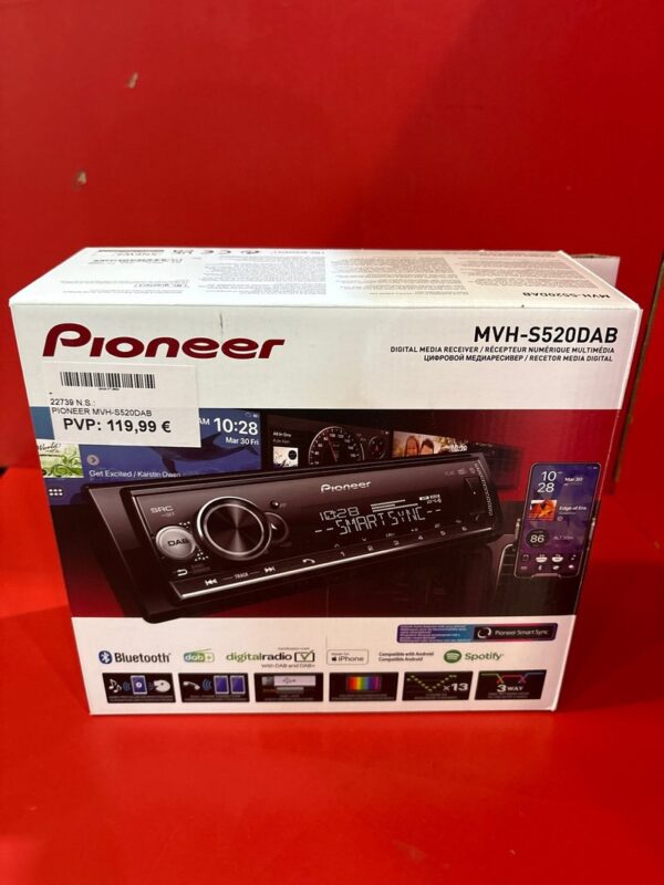 Pioneer MVH-S520DAB sin usar