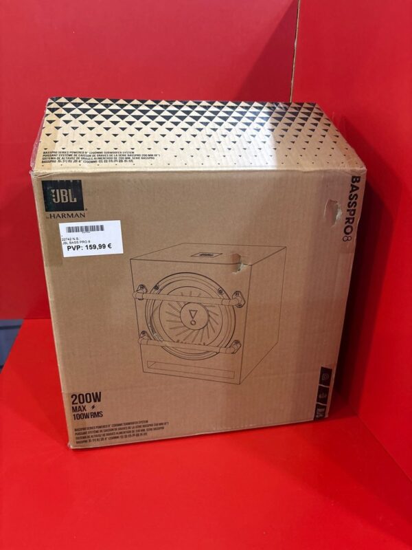 JBL Basspro 8 Subwoofer sin uso