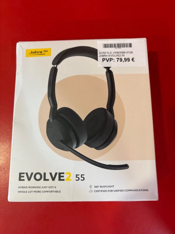 Auriculares Jabra Evolve2 55