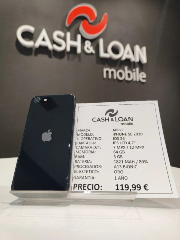 iPhone SE 2020 64GB Negro