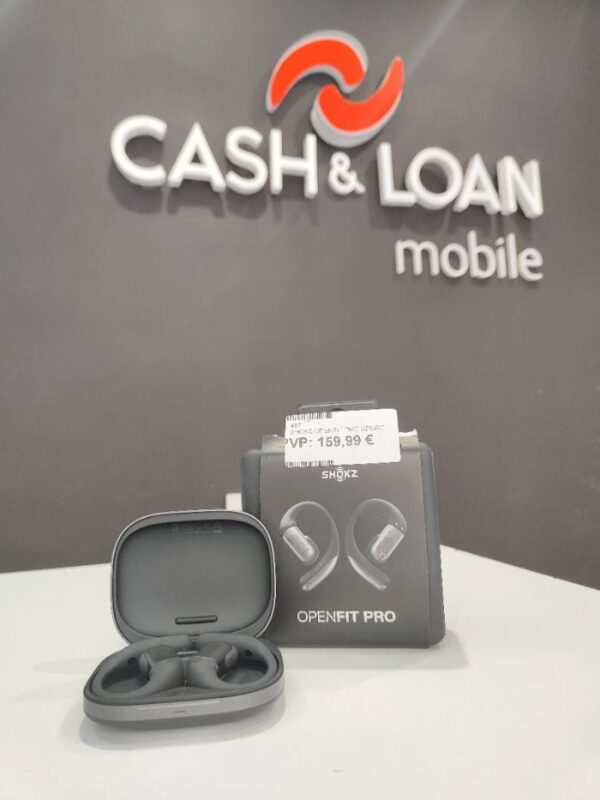 Auriculares Shokz OpenFit Pro Negros Seminuevos
