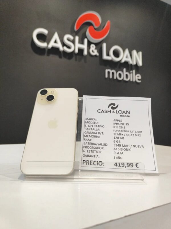 iPhone 15 128GB