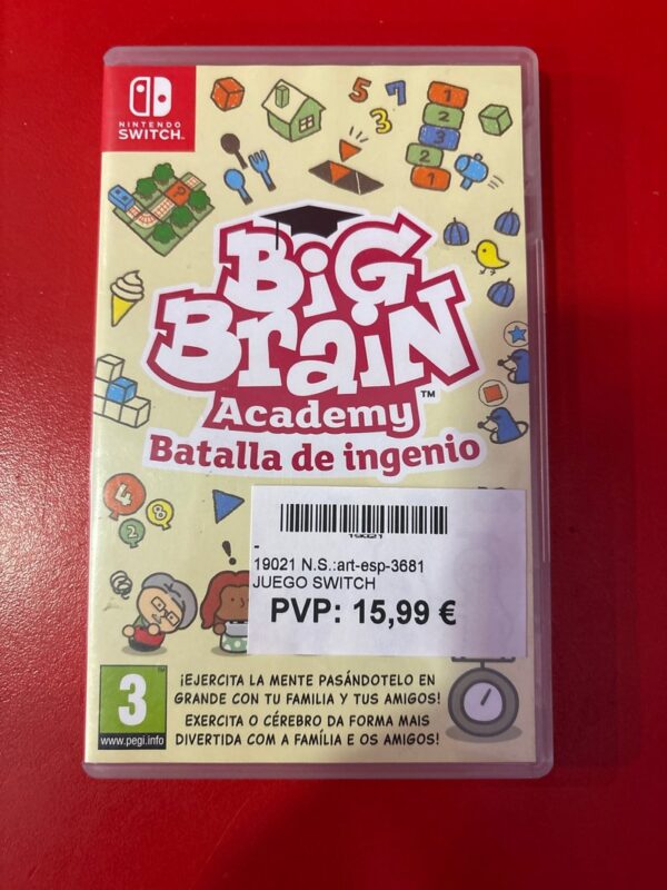 Big Brain Academy: Batalla de ingenio (Switch)