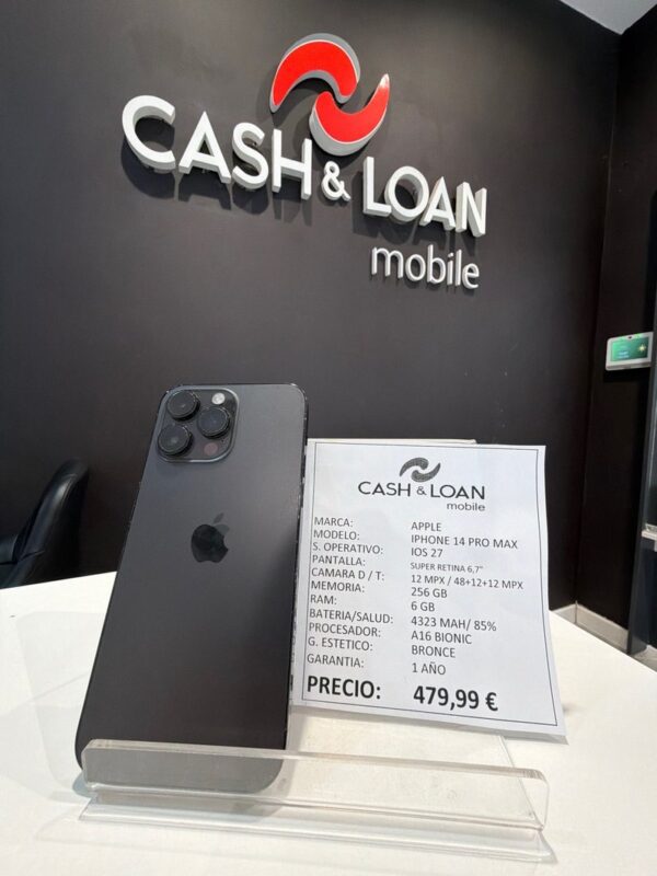 iPhone 14 Pro Max 256GB Gris